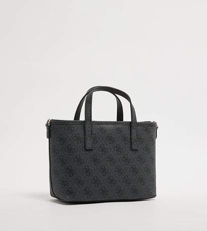 Guess Dark Grey Latona Mini Tote Bag For Women 10#