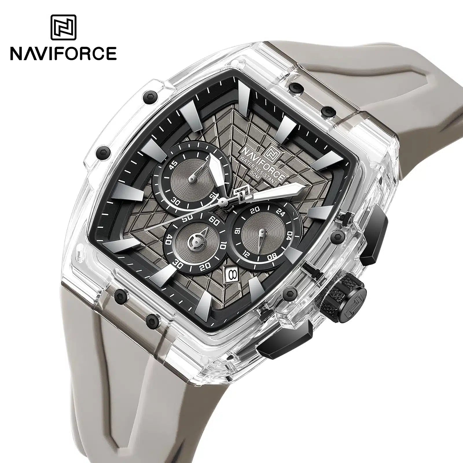 Naviforce NF6113 S/BGY/BGY Apex Chronograph Series