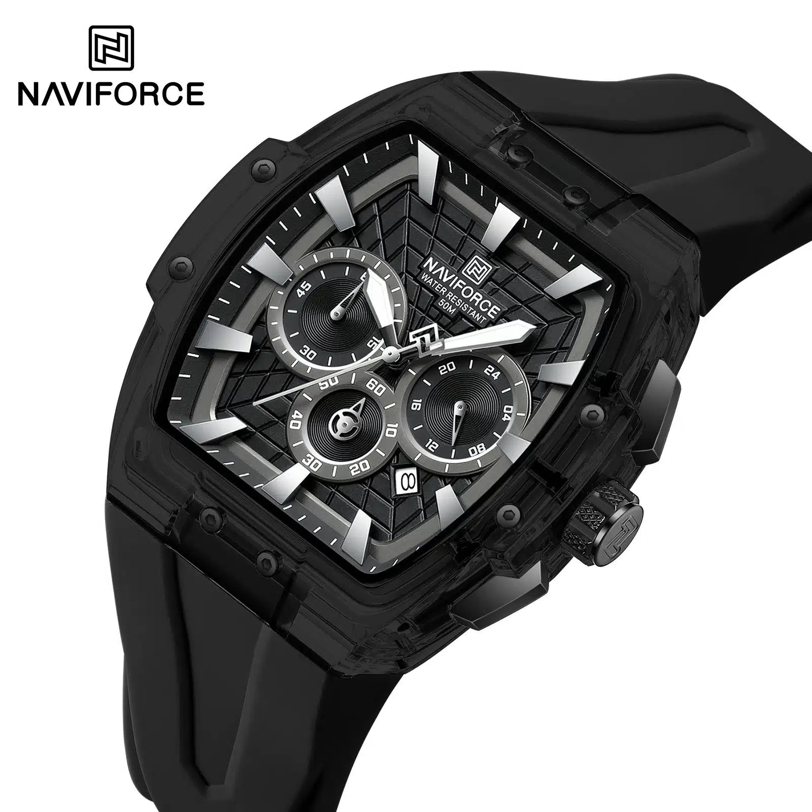 Naviforce NF6113 B/B/B Apex Chronograph Series