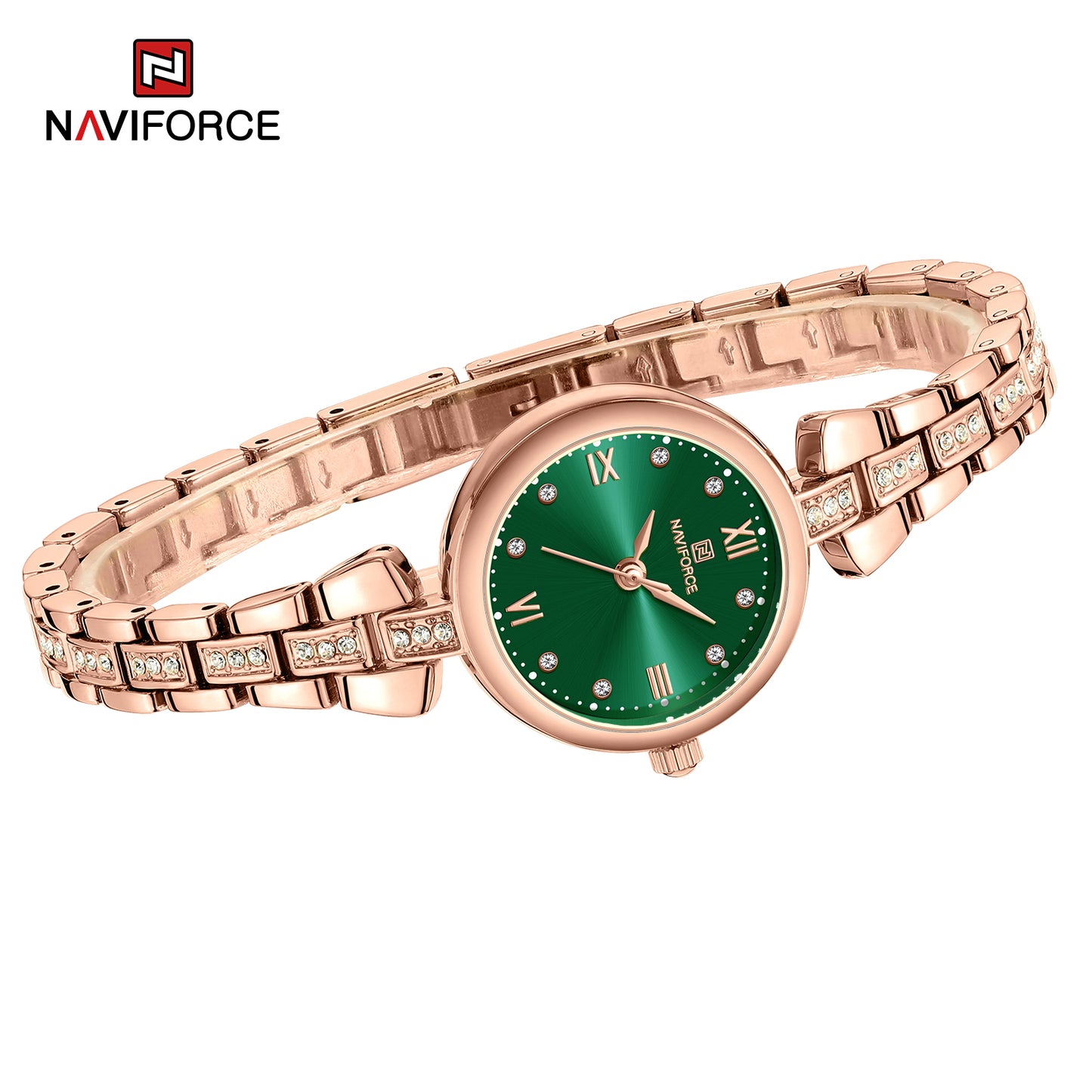 Naviforce Watch For Women NF5034 RGGN