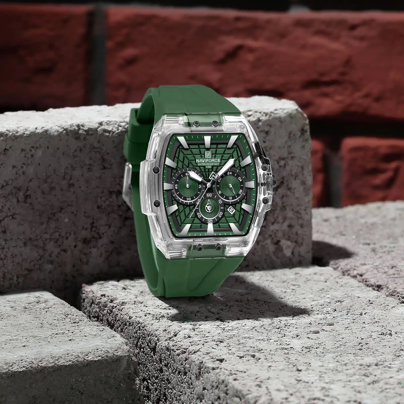 Naviforce NF6113 S/GN/GN Apex Chronograph Series
