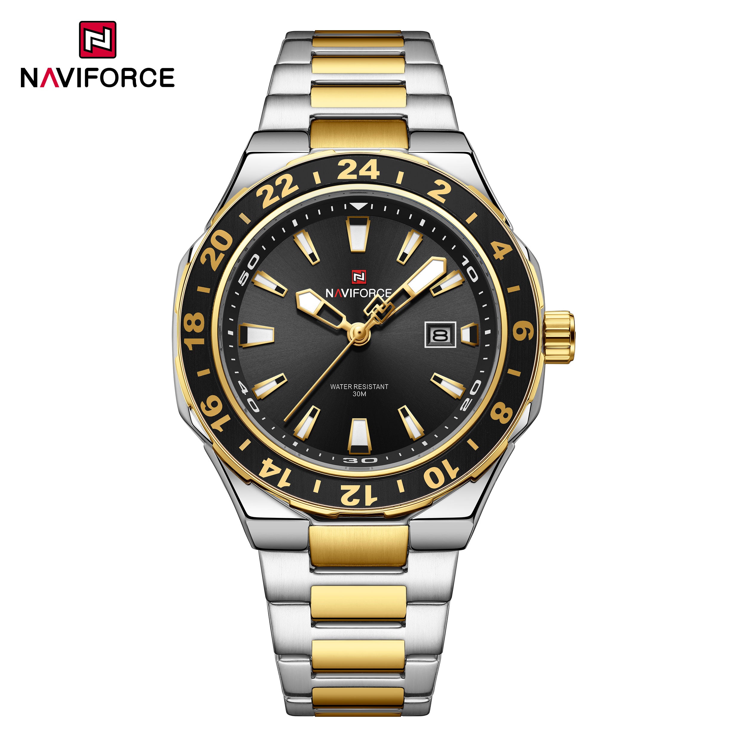 NAVIFORCE NF9249 S/B/G Hollow Mechanical Style