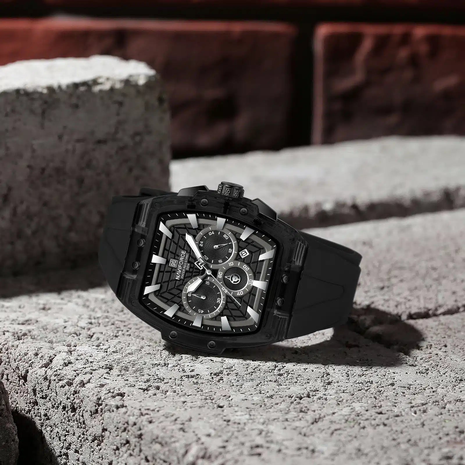 Naviforce NF6113 B/B/B Apex Chronograph Series