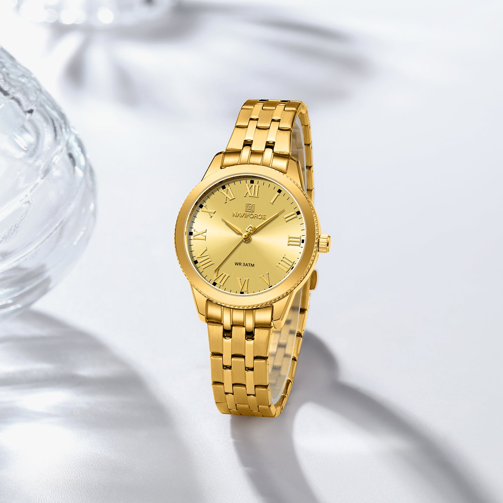 Naviforce Watch For Women NF5032 GGG