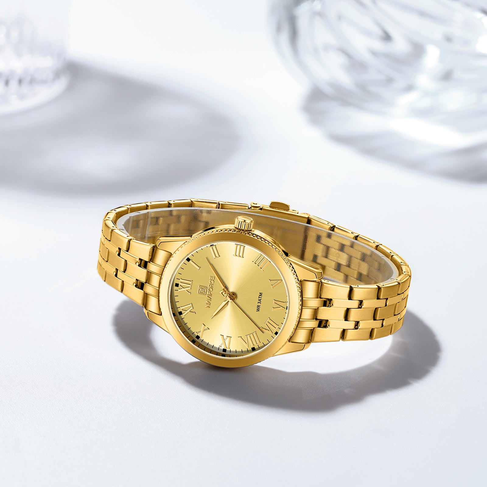 Naviforce Watch For Women NF5032 GGG