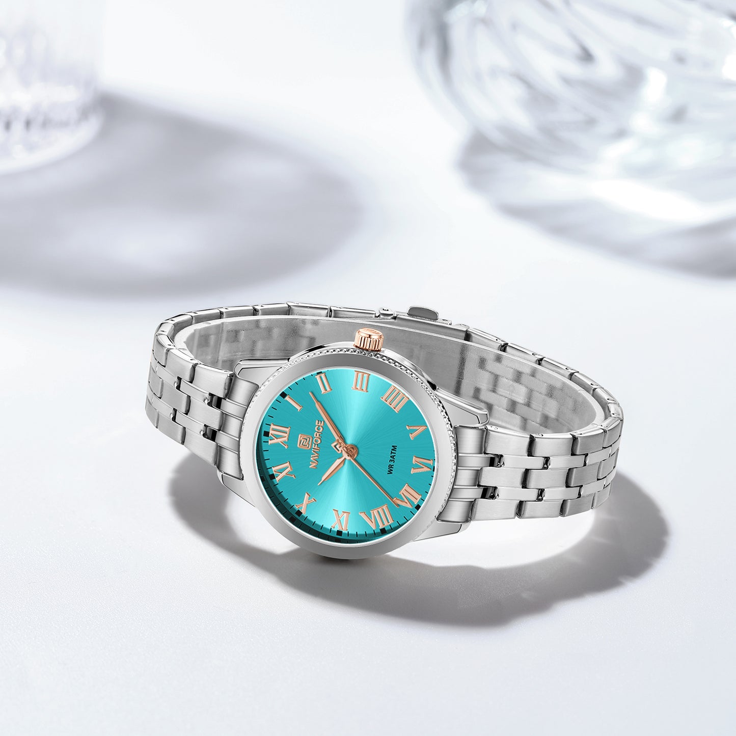 Naviforce Watch For Women NF5032 SLBES