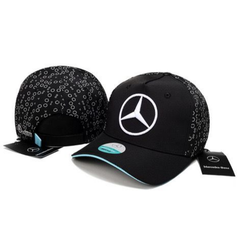 Mercedes-Benz Black Baseball Cap with Star Logo