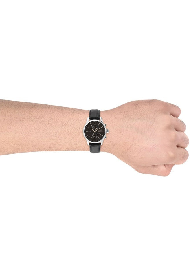 Leather Analog Watch with Date Display – Hugo Boss Model 1513279
