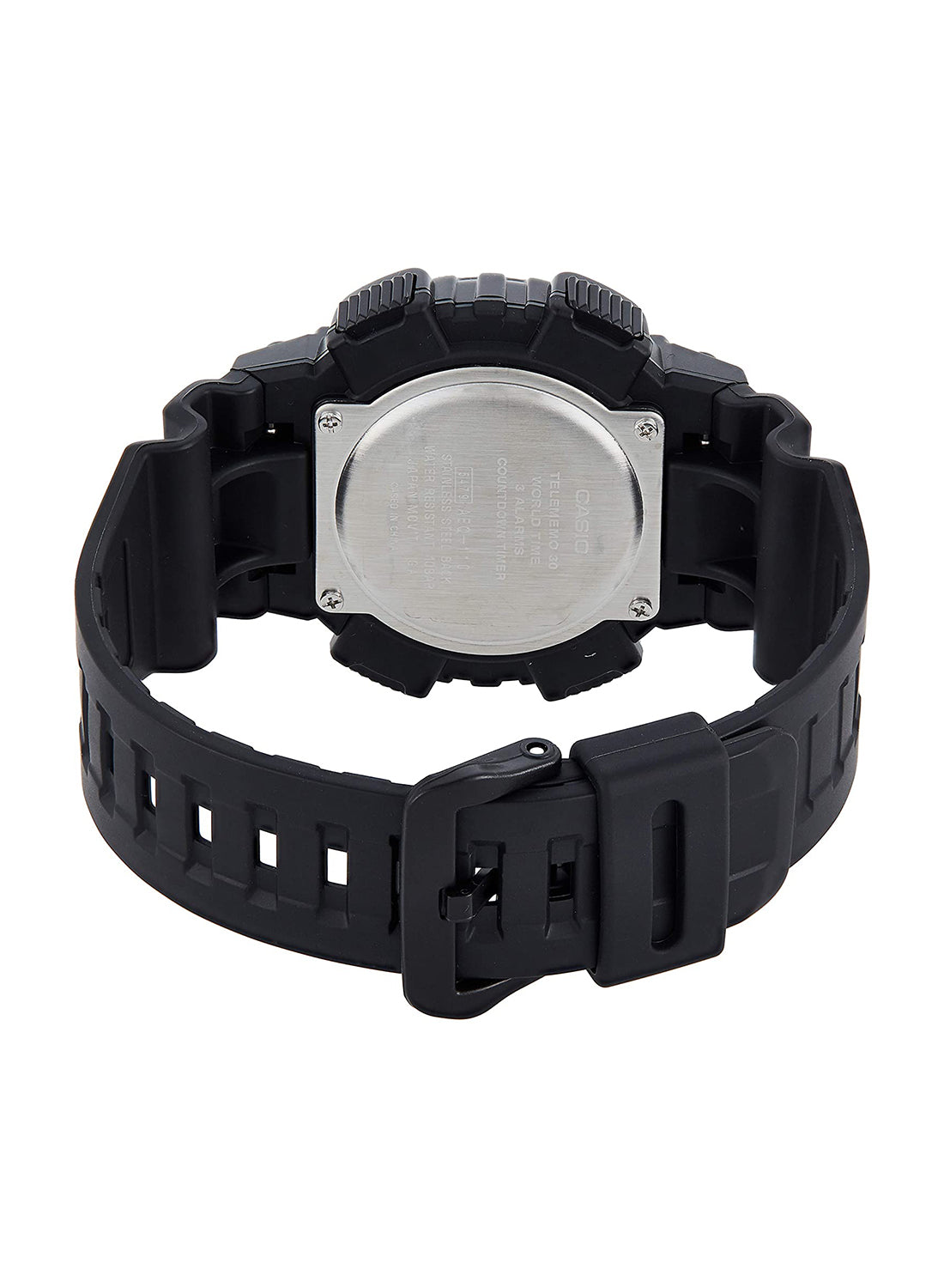 Casio Men's Analog-Digital Quartz Watch AEQ-110W-1BVDF – Black, 52.2 mm
