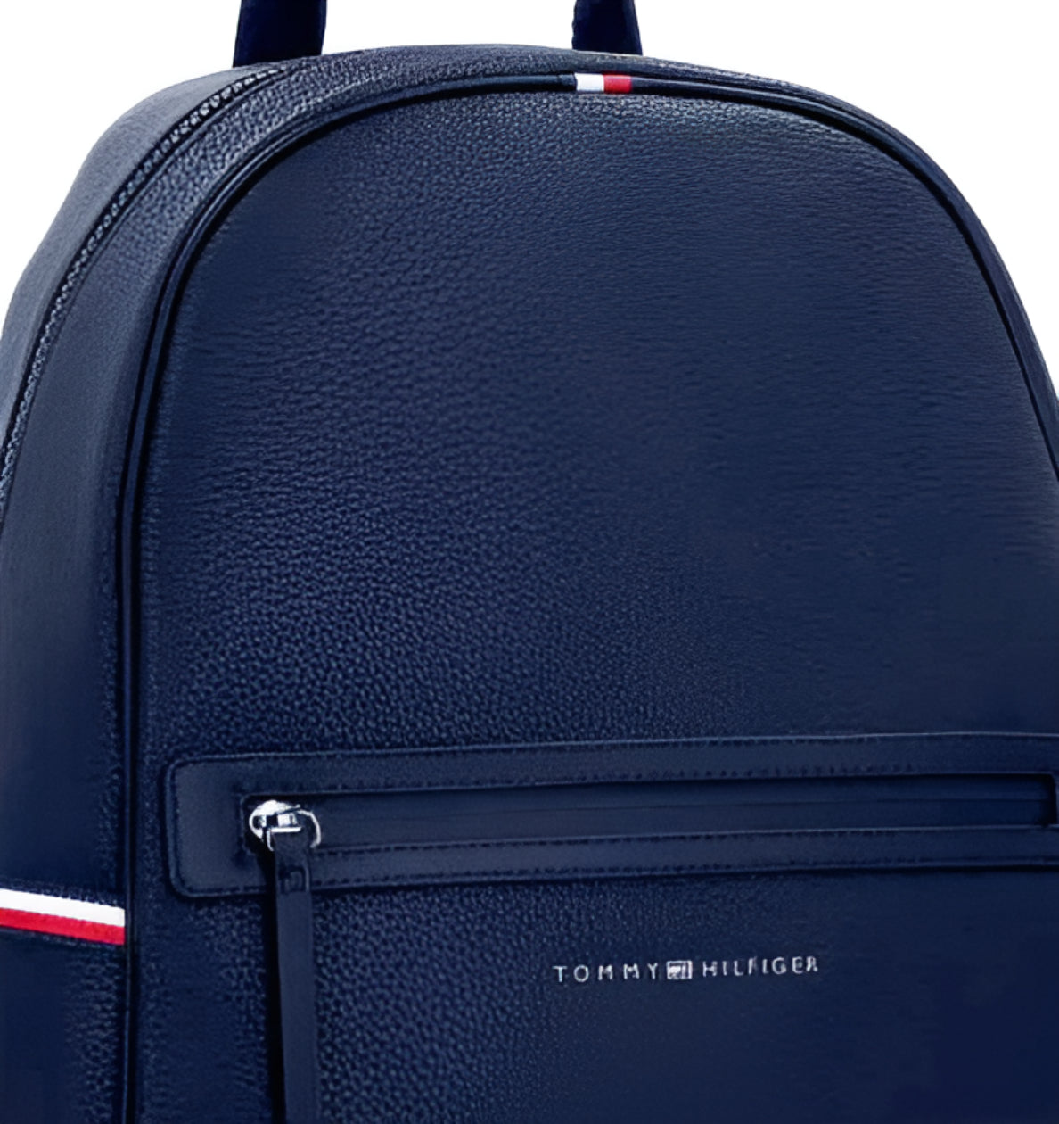 TH Navy Leather Backpack For Men 50#