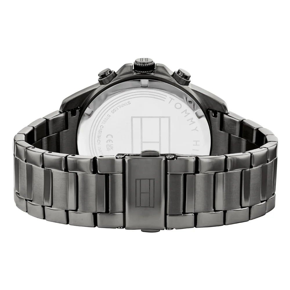Tommy Hilfiger Men’s Watch – Model 1792061 | Elegant Grey Stainless Steel Design