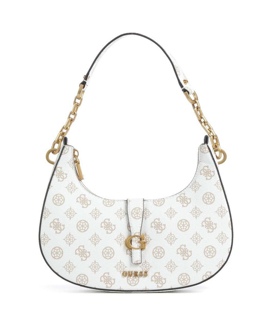 GU White Monogram Shoulder Bag For Women 94#