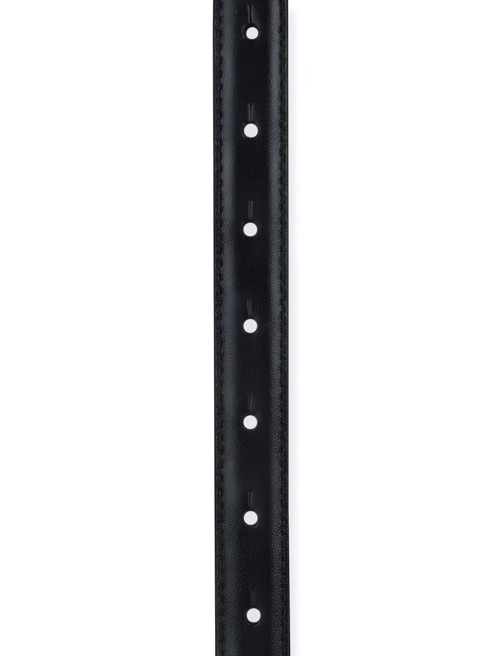KL Black Leather Karlito Figure Belt For Women 27#