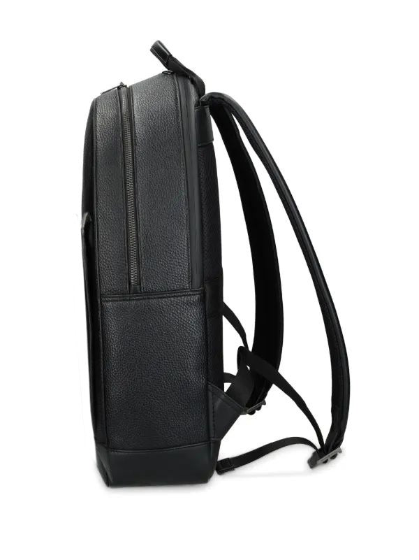 TH Black Leather Backpack For Men #3