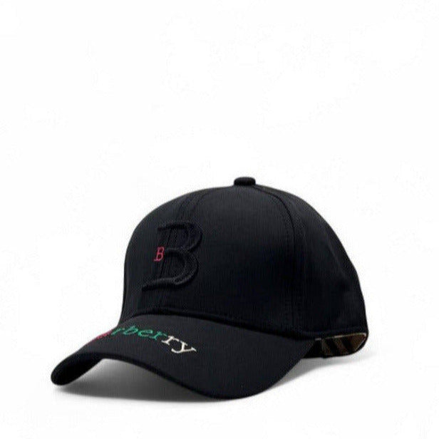 Burberry Monogram Baseball Cap - Black