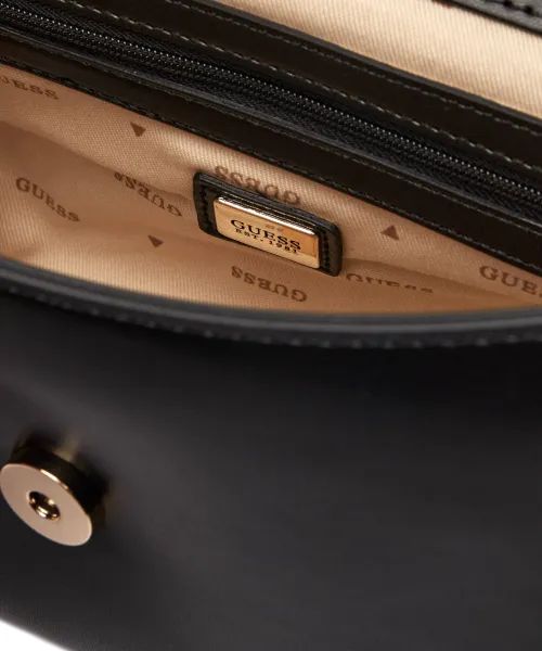 GU Black Top Handle/Shoulder Bag For Women 95#