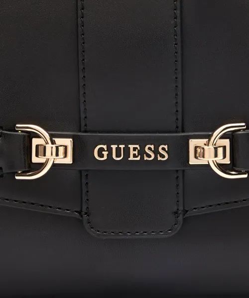 GU Black Top Handle/Shoulder Bag For Women 95#