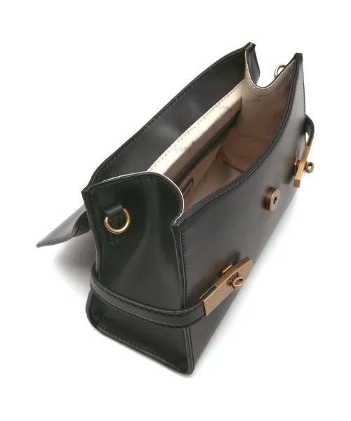GU Top Handle Flap Bag For Women 90#