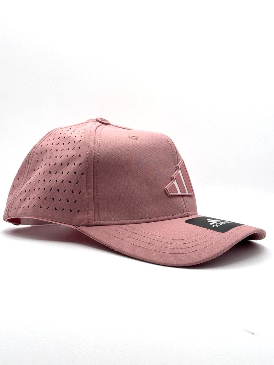Adidas Unisex Three-Bar Logo Performance Cap - Pink