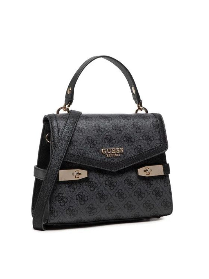 GU Monogram Top Handle Flap Bag For Women 92#