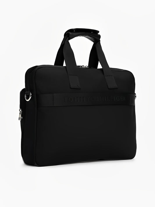 Tommy Hilfiger Black laptop Bag 45#