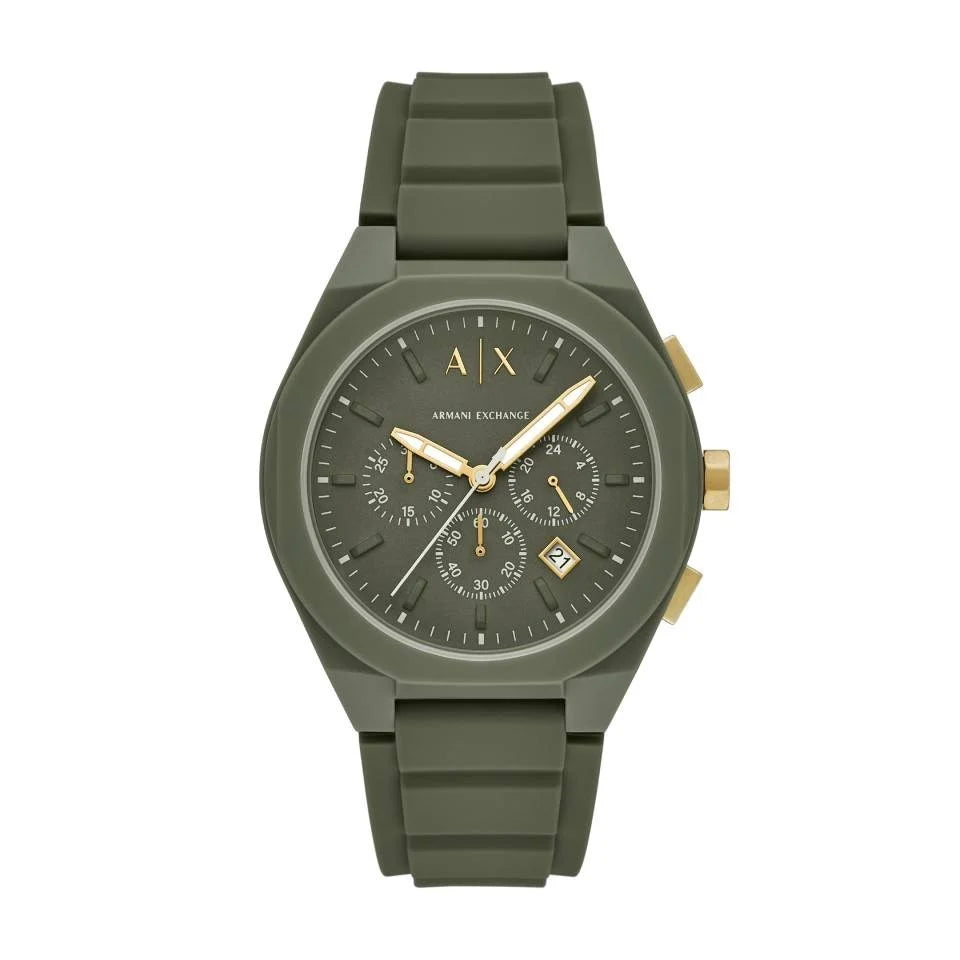 A|X Armani Exchange Sync Men’s Chronograph Watch – AX4169 Green
