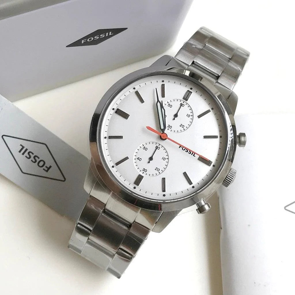Fossil Townsman Men's Stainless Steel Chronograph Watch FS5346