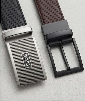 BOSS by Hugo Boss Reversible Leather Belt Gift Set – Black & Brown#3