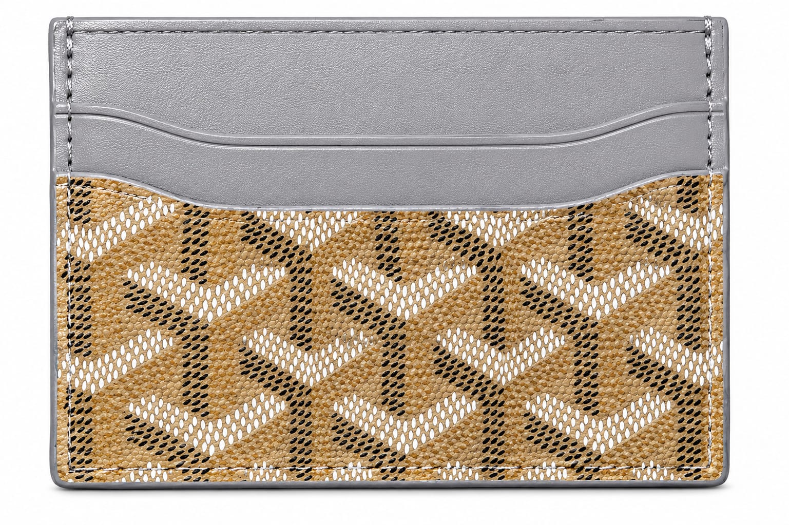 Goyard Saint-Sulpice Card Holder in Goyardine Canvas and Leather – Grey#11