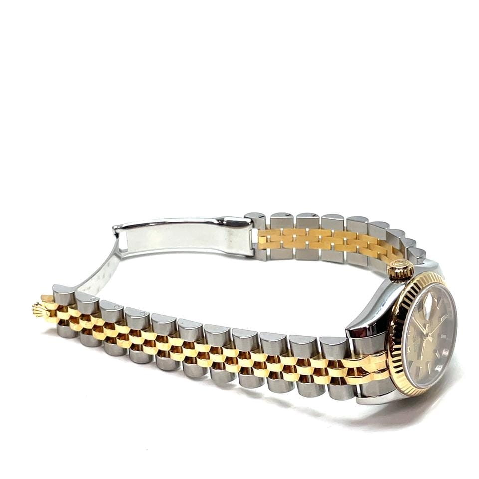 Rolex Lady-Datejust 26mm Gold and Silver Women's Watch – Reference 179173-Rolex-W-S-01