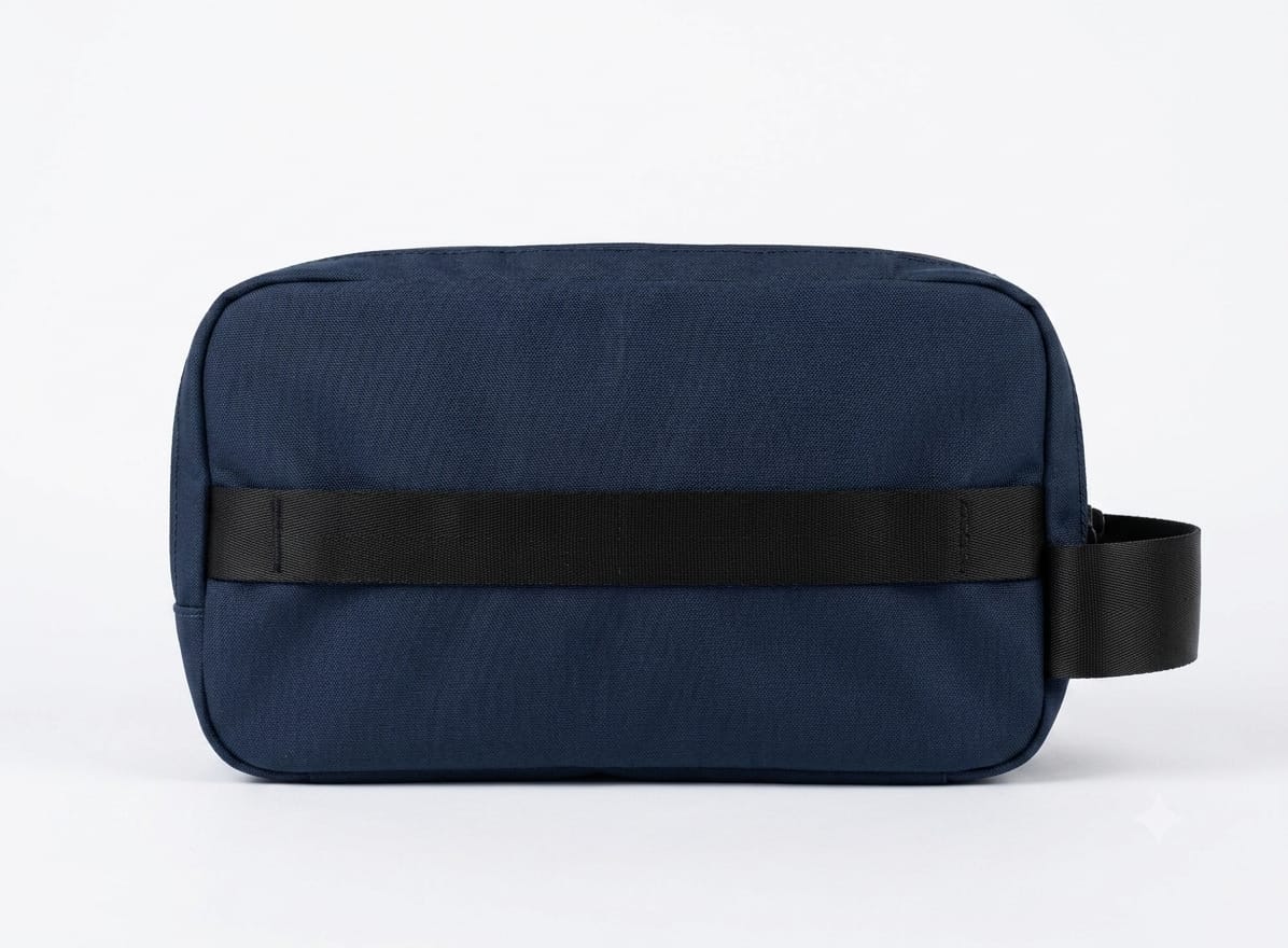 Tommy Hilfiger Men's Navy Travel Organizer Bag – Compact Toiletry & Essentials Pouch#079