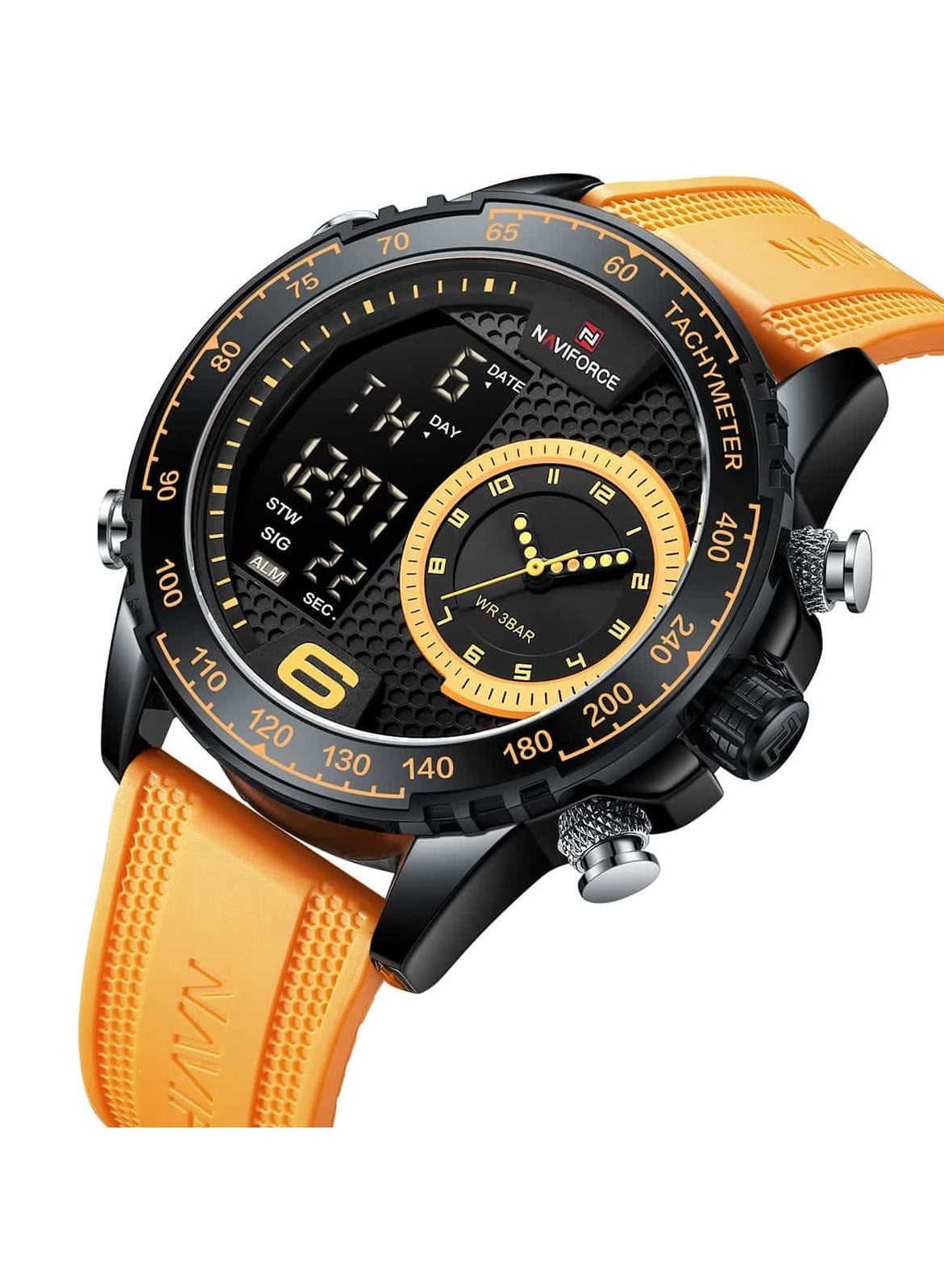 Naviforce Watch For Men NF9199T-B-Y-Y