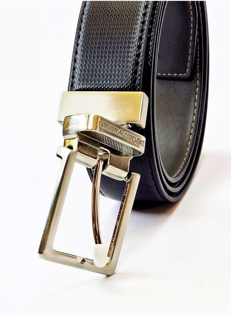 EA Leather Belt Set For Men #1