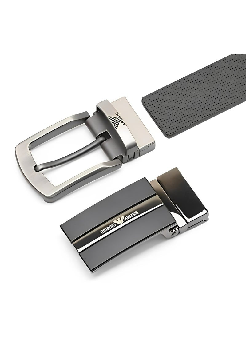 EA Leather Belt Set For Men #4