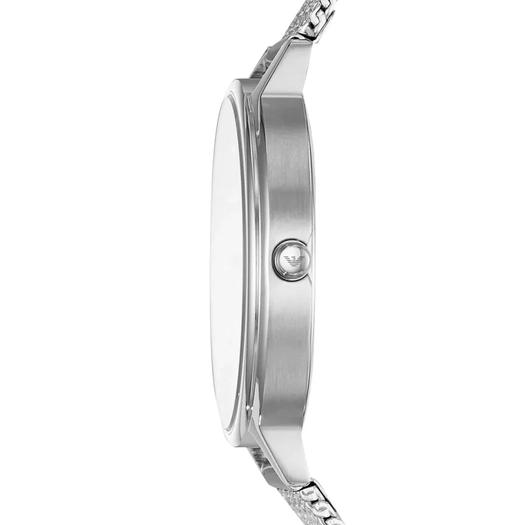 Emporio Armani Kappa AR11128 Women’s Watch – Silver Dial Stainless Steel Ultra-Light Elegant Fashion Watch