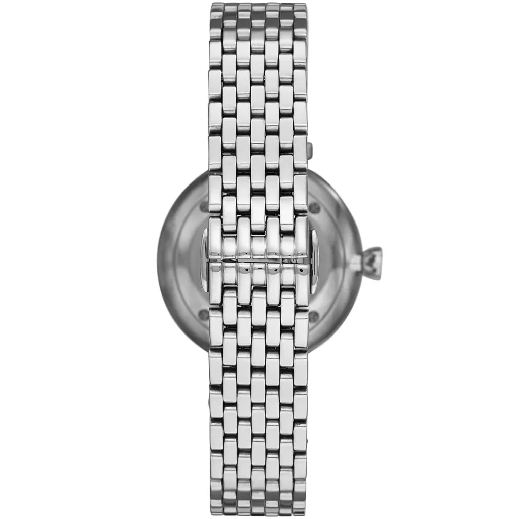 Emporio Armani Arianna AR11195 Women’s Watch – White Dial Stainless Steel Elegant Slim Fashion Watch