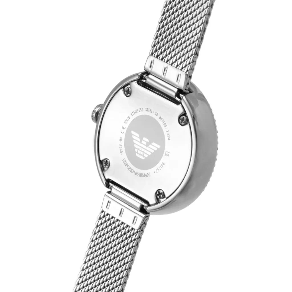 Emporio Armani Rosa AR11380 Women’s Watch – Blue Dial Stainless Steel Elegant Minimal Fashion Watch