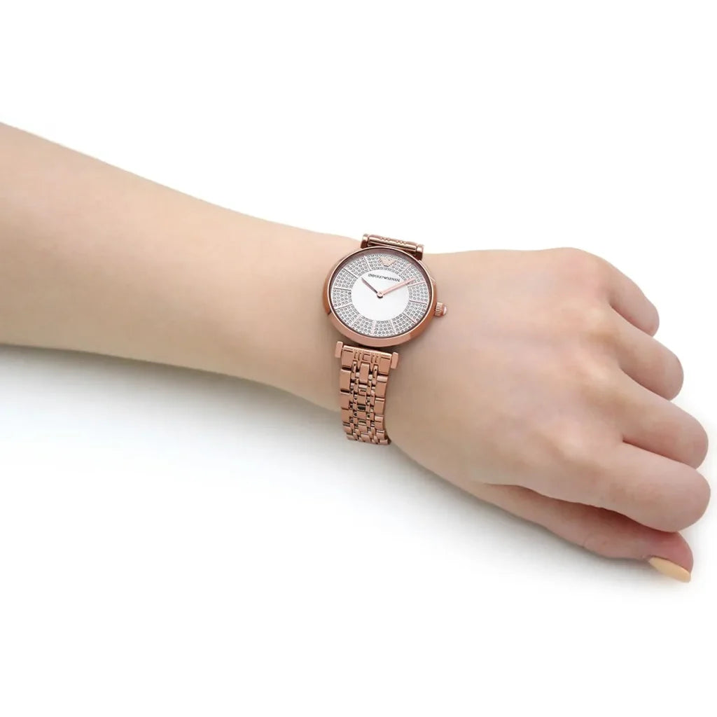 Emporio Armani Gianni T-Bar Women’s Watch AR11446