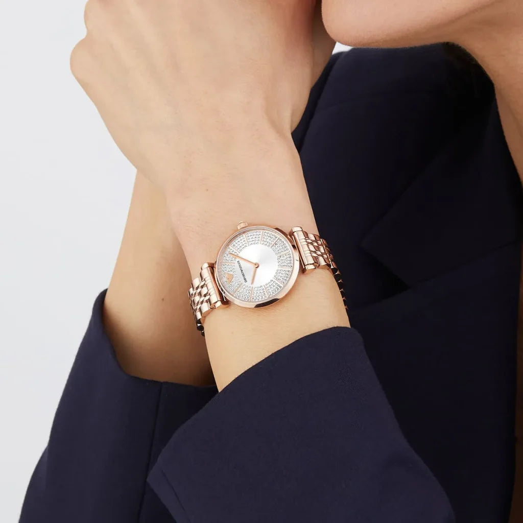Emporio Armani Gianni T-Bar Women’s Watch AR11446