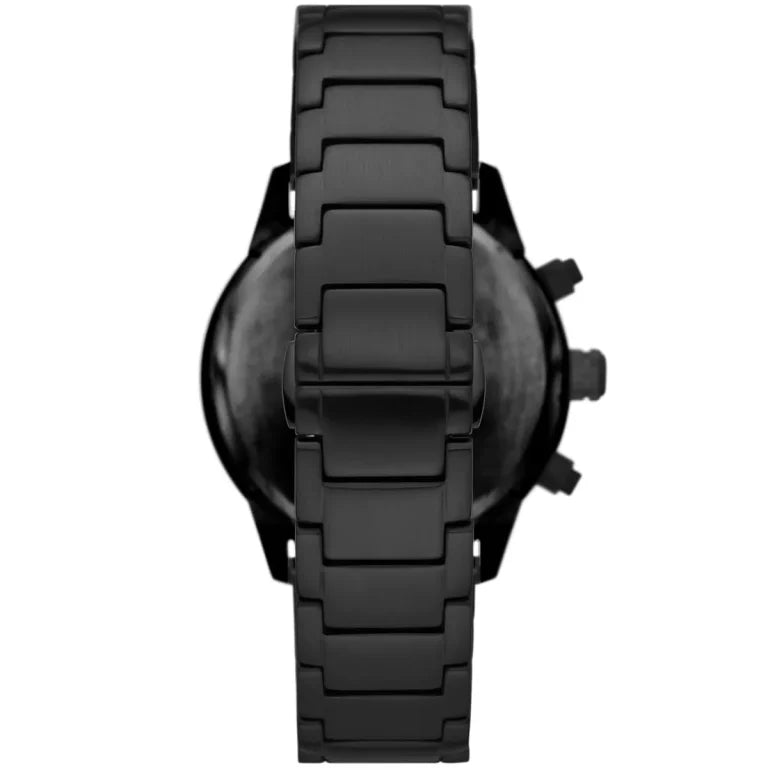 Emporio Armani AR11472 Men’s Analog Watch – 43mm Green Dial with Black Stainless Steel Strap