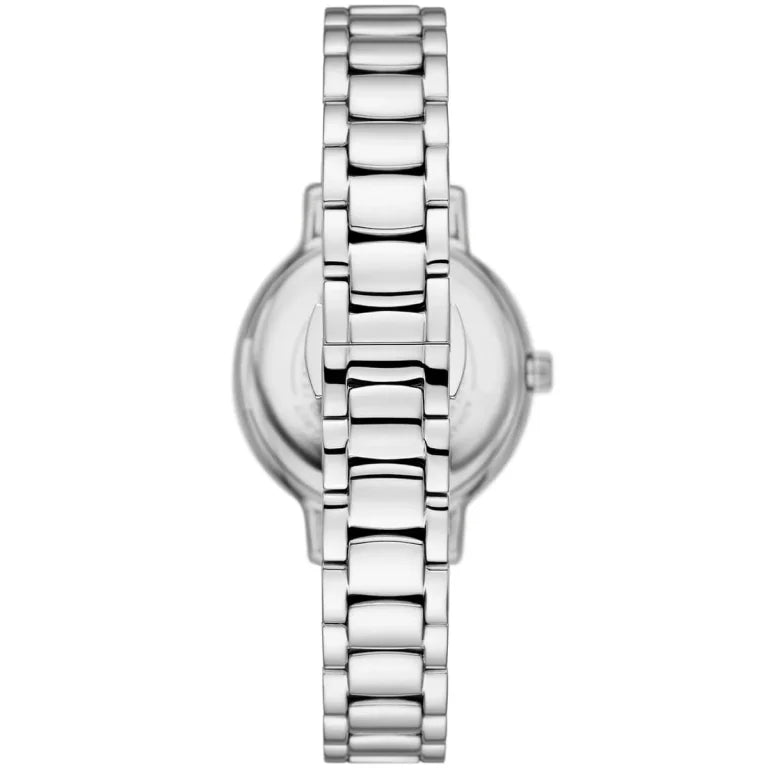 Emporio Armani Cleo Women’s Watch AR11484 – White Dial with Silver Stainless Steel Bracelet