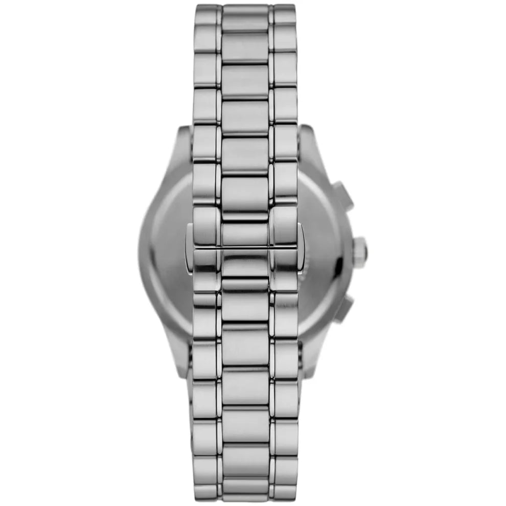 Emporio Armani AR11602 – Men’s Paolo Black Dial Stainless Steel Watch