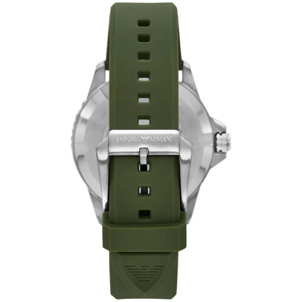 Emporio Armani AR11638 Men’s World Explorer Green Dial Analog Watch