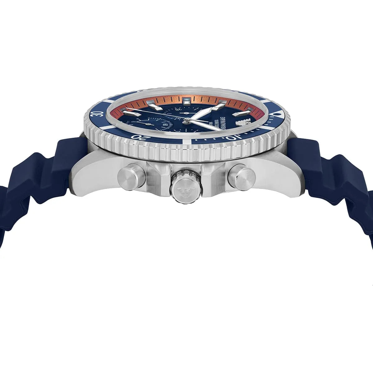 Men's World Explorer Blue Solar Powered Chronograph Watch AR11696