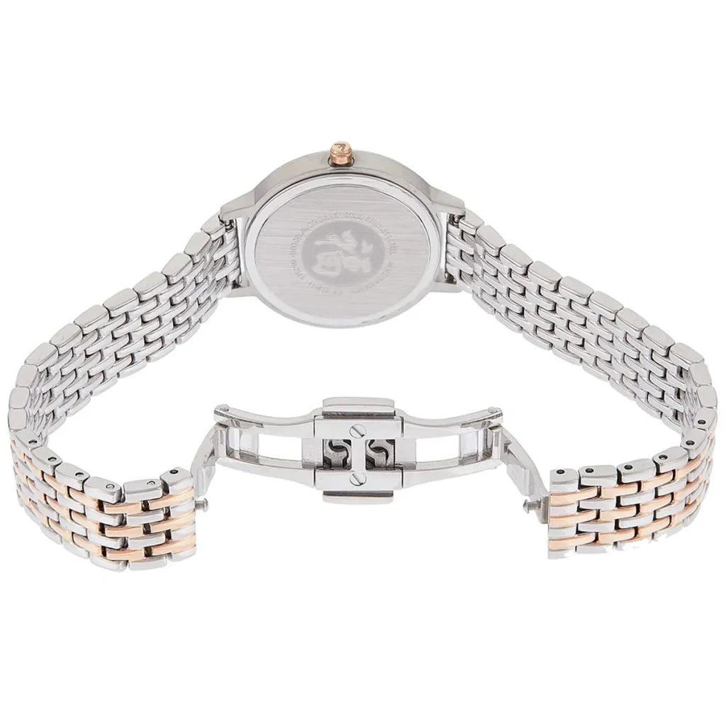 Emporio Armani Kappa Mini Men’s Watch AR2515 – White Dial, Two-Tone Silver & Rose Gold, 28mm