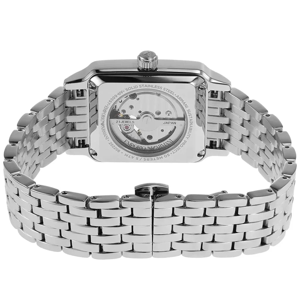 Emporio Armani Men’s Watch – Model AR60057 | Sleek Square Design