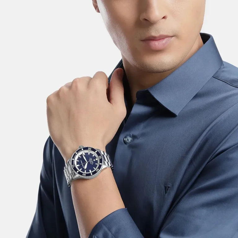 Emporio Armani Sea Explorer Automatic Blue | Model AR60087