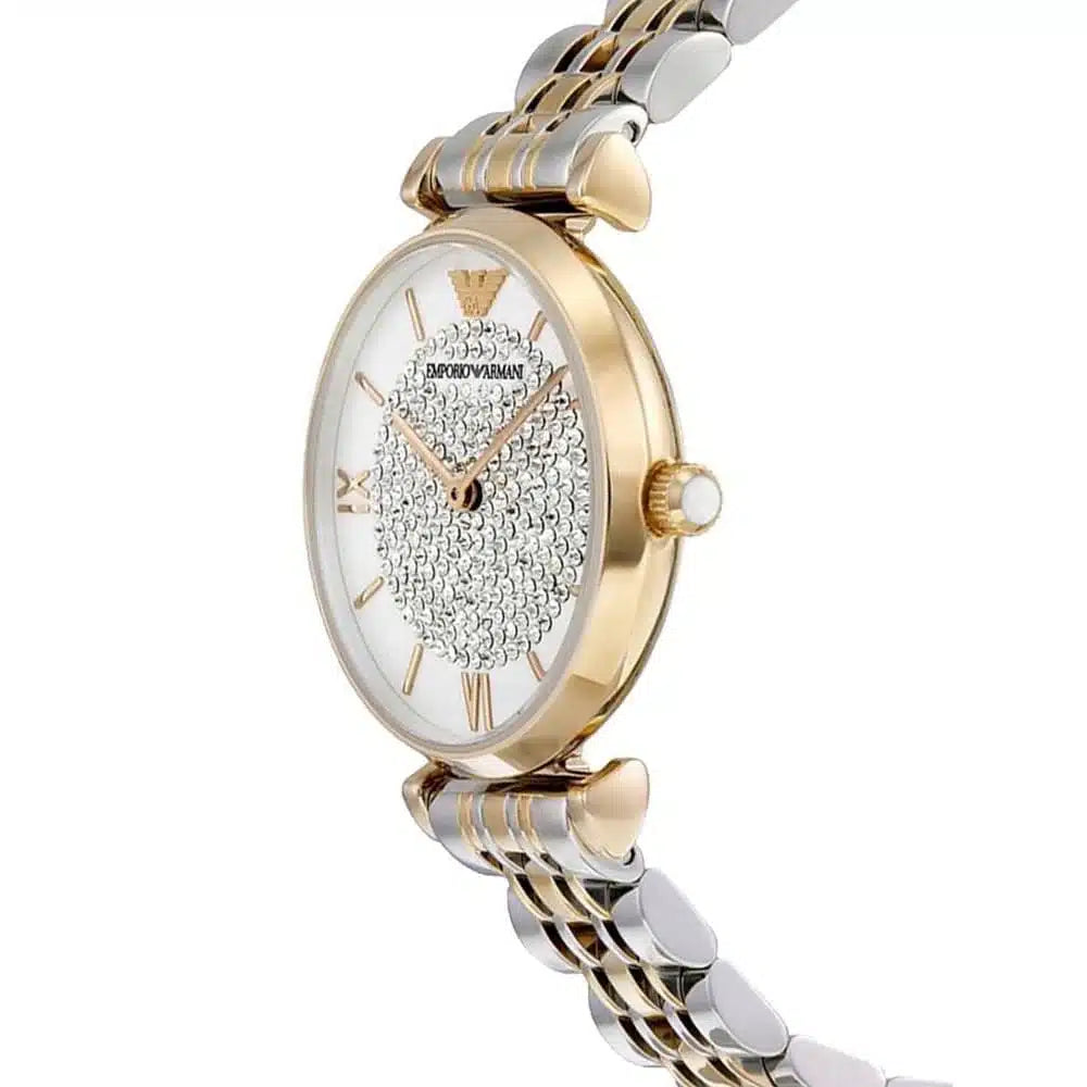 Emporio Armani Gianni T-Bar Watch For Women – AR8031