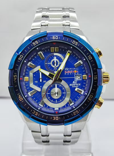 Casio Edifice × Red Bull Racing Limited Edition Chronograph – Blue Dial Watch (EFR-550RB-2ADR)