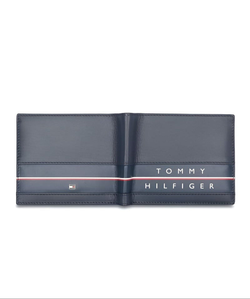 TH Navy Leather Wallet For Men #20